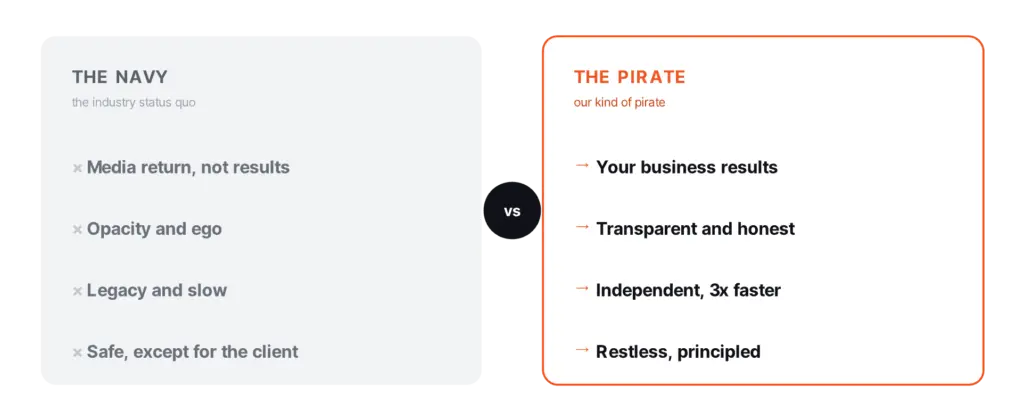 why join the navy if you can be a pirate